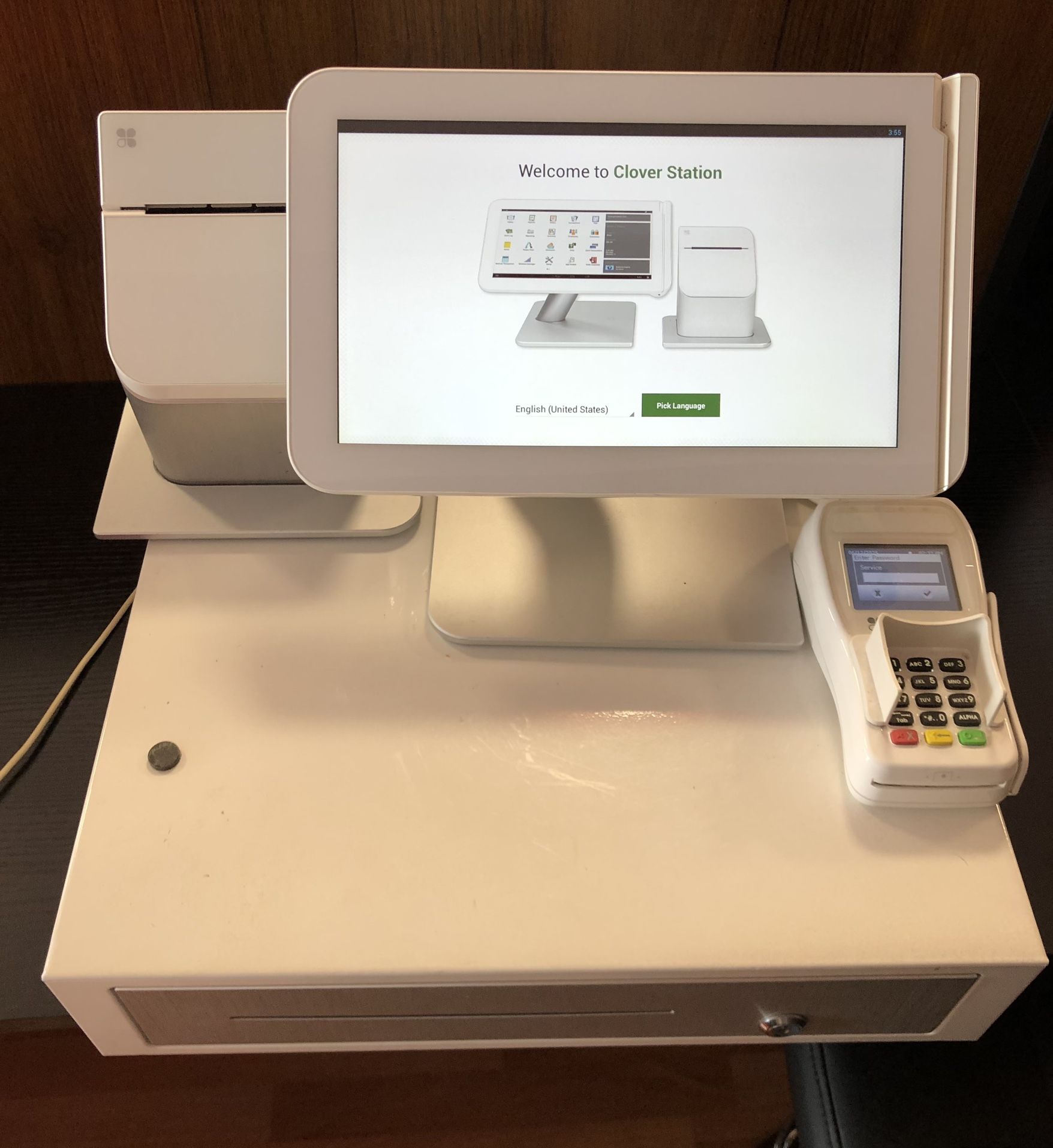 Clover Station Machine.
