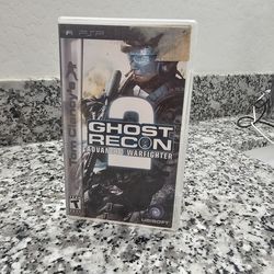 PSP Tom Clancy's GHOST RECON ADVANCED WARFIGHTER TEEN UBISOFT