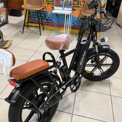 Ridstar 1500W Electric Bike for Adults,31MPH 48V 15.6AH Mountain Bike, 20"Fat Tire 7 Speed Electric Bicycle  .  Key item features Powerful Motor: Bene