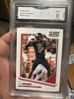 Lamar Jackson Rookie Card 
