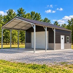 20′ × 30′ Oklahoma Metal Building — Only $750 Down w/Shed Gal