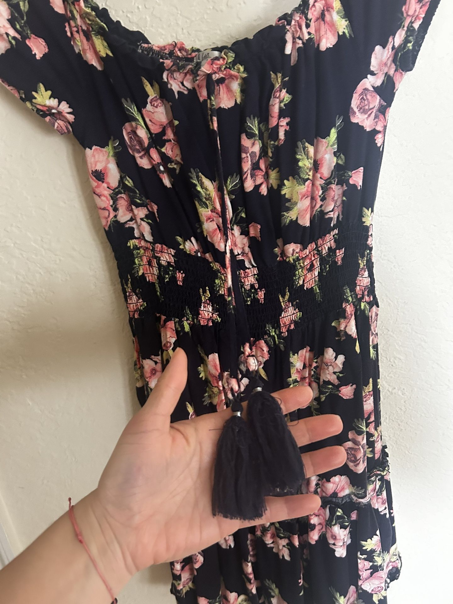 J For Justify Floral Sundress