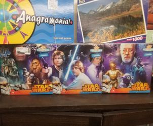 Star Wars 3 puzzle panorama new sealed