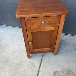 All-wood Night Stand