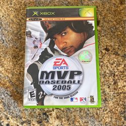 MVP Baseball 2005 (Microsoft Xbox, 2005) Pre-owned