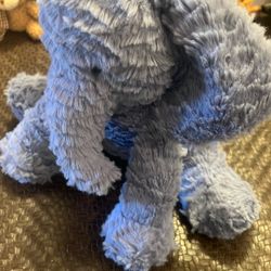 Jellycat London Elephant Fuddlewuddle Blue 10" Stuffed Animal Plush