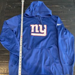 New York Giants Nike NFL Hoodie MENS Size Large EUC