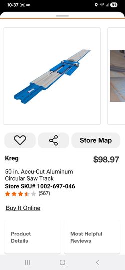 50in Circular Saw Track