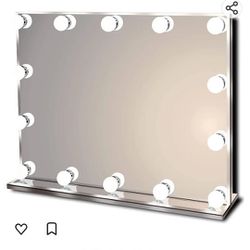 Hollywood Lighted Vanity Makeup Mirror with Bright LED Lights