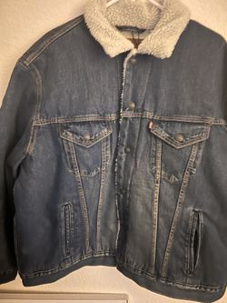 Levi's Premium Vintage Relaxed Fit Sherpa Trucker Jacket XL size