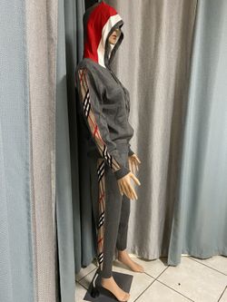 Small to large size jacket with hoodie set