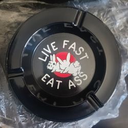 Assholes Live Forever Ashtray and Keychain Set