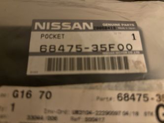 Instrument Panel Pocket, Nissan 300ZX