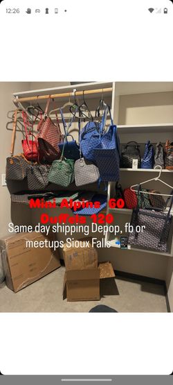 Duffels and mini alpin fashion bags
