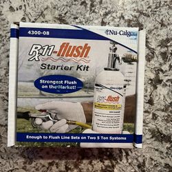 Nu-Calgon 4300-08 - Rx11-flush Starter Kit (1-lb. Can, Gun, Hose & Injection Tool)