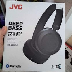 JVC Deep Bass Wireless HA-S31BT-B HEADPHONES