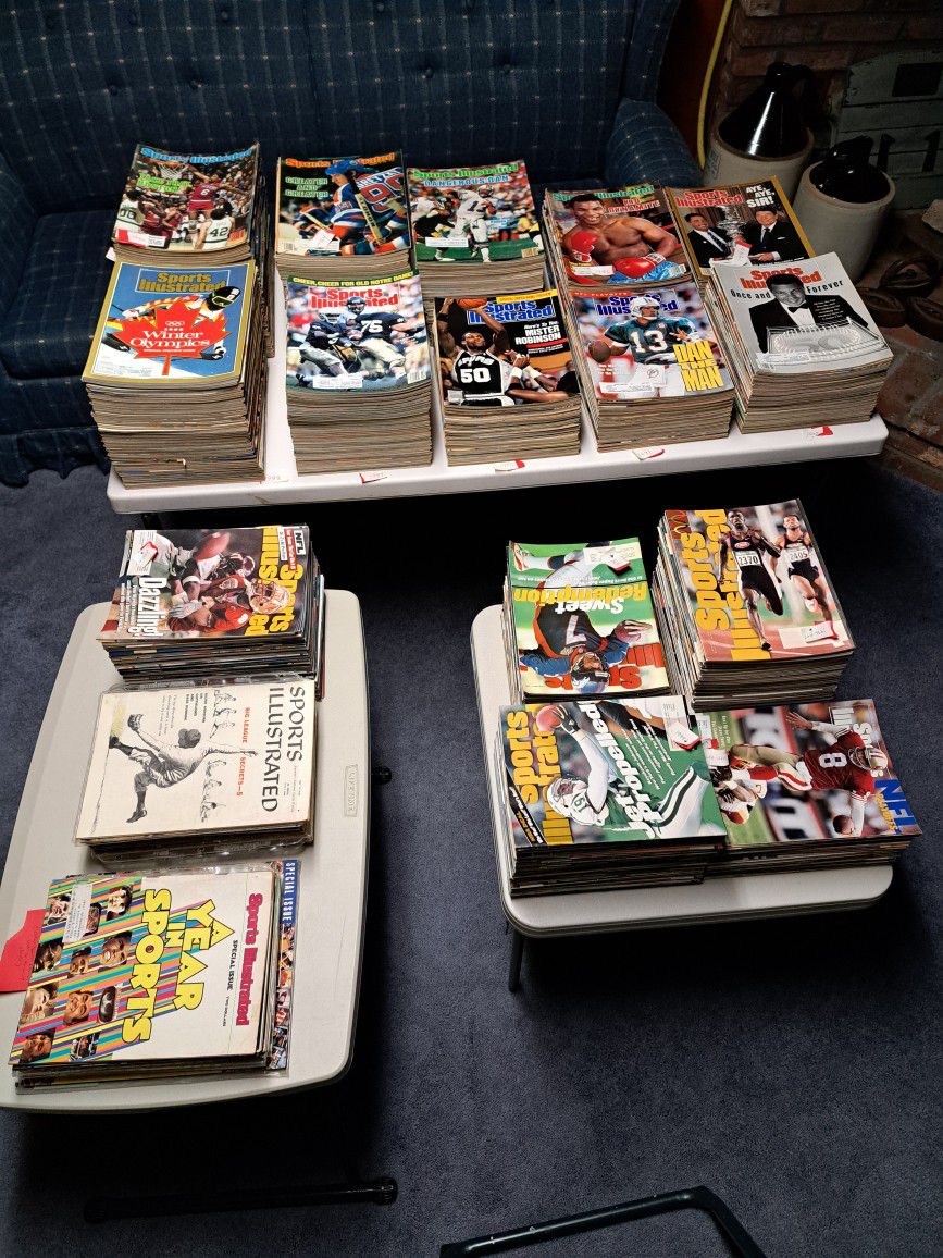 Sports Illustrated Magazine Lot (638 issues)