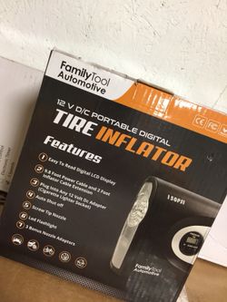 Brand New FamilyTool Automoive Tire Inflator