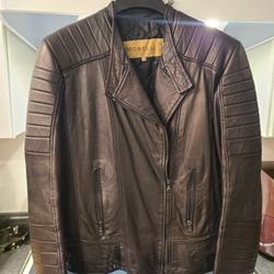 MORELLI LEATHER WEAR MOTO JACKET SIZE 48