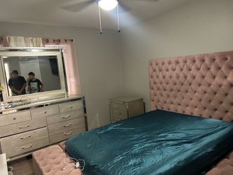 Dressers and bed