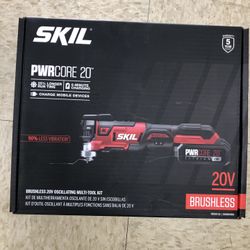 SKIL PWRCORE 20 Oscillating Multi Tool Kit 