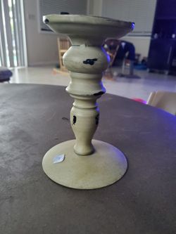 Antique look Candle Holder