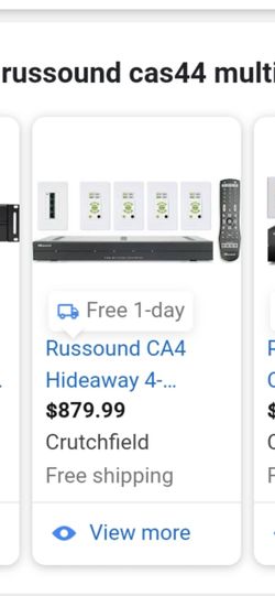 Russound CAS44 Multizone controller