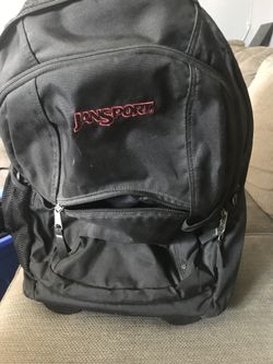 Backpack with wheels