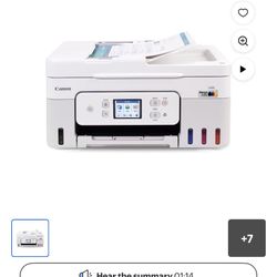 Canon MegaTank PIXMA G4280 All-In-One, Wireless Color Inkjet Printer for Home Office Use