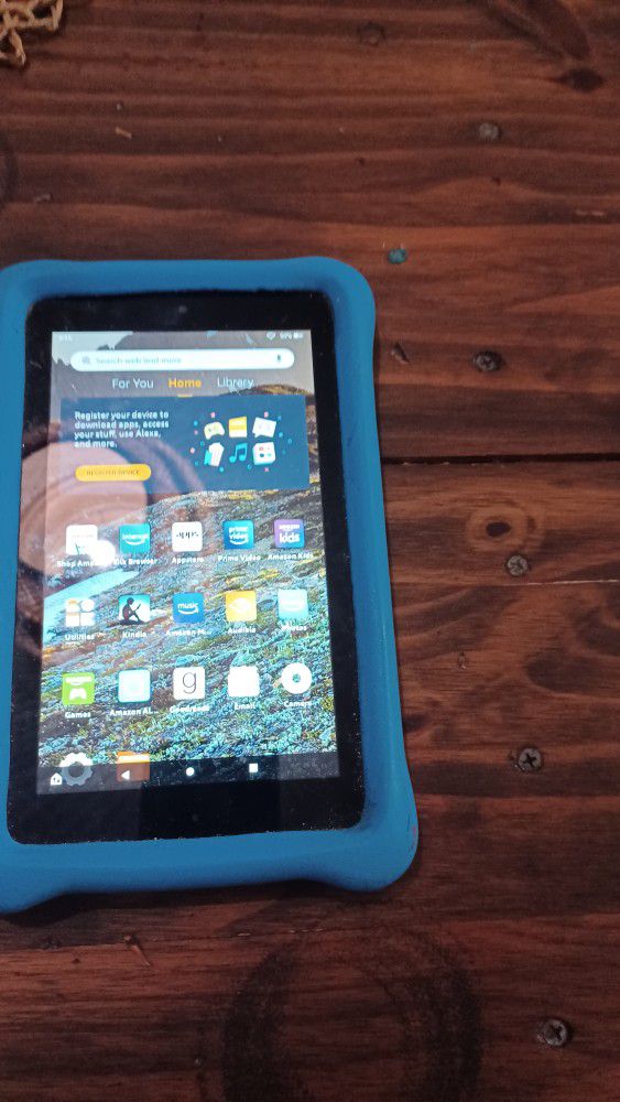 50 Bucks Kindle Fire With Safety Case In Dinuba