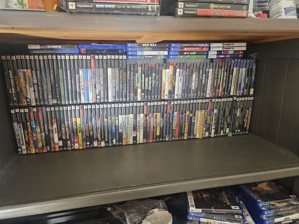 Playstation 1 2 3 4 5 Games Ps1 ps2 ps3 ps4 ps5