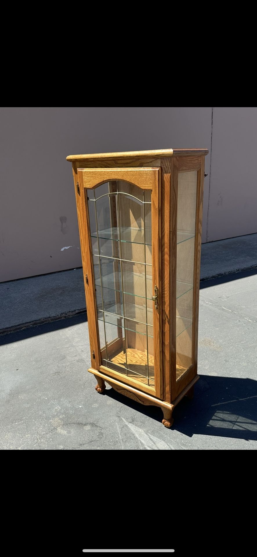 Vintage Curio Cabinet 
