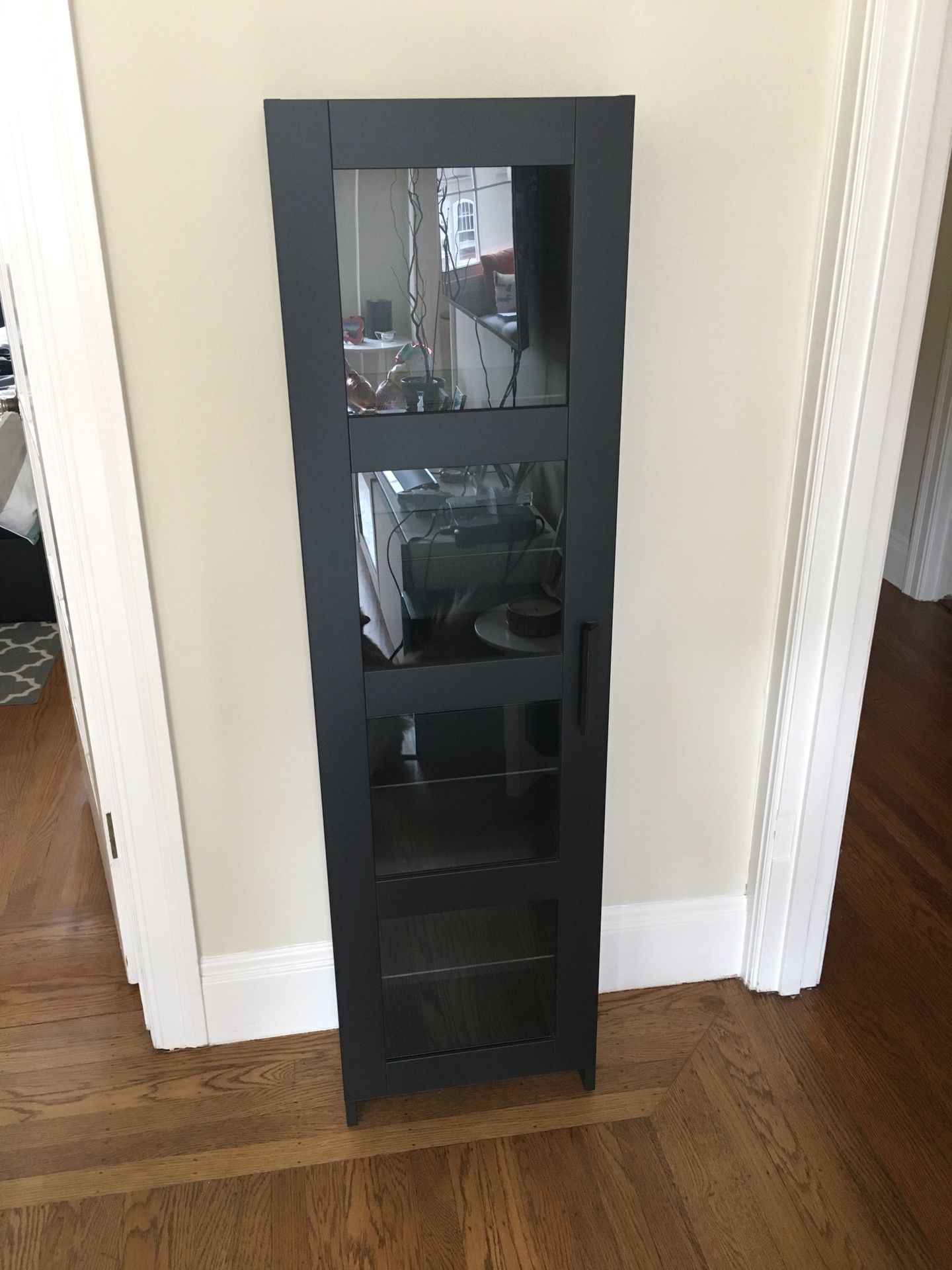 Ikea Brimnes Cabinet Glass Door - Black