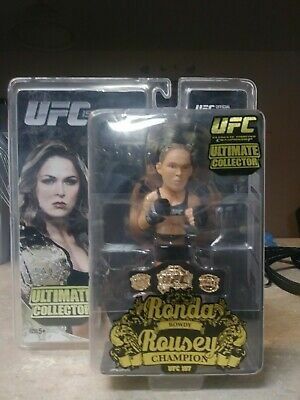*RARE* COLLECTIBLE RONDA ROUSEY UFC CHAMPIONSHIP FIGURE SEALED NEVER OPENED