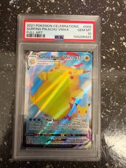 Surfing Pikachu Vmax PSA 10