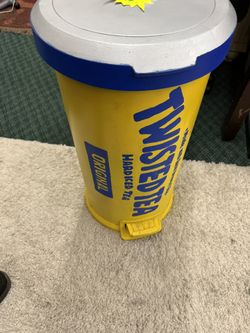 Twisted Tea Garbage Can
