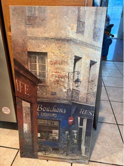 Les Bouchons painting