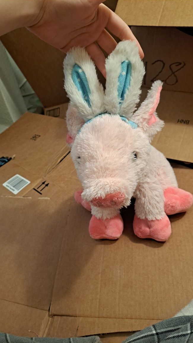 Medium Easter Pig Plushie