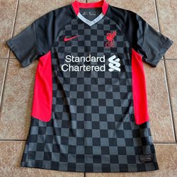 Nike Small Liverpool LFC 2020-21 Third Vaporknit Match Jersey CZ3200-060 (Black/Red)