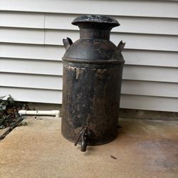 Antique / Vintage Milk Can With Spout