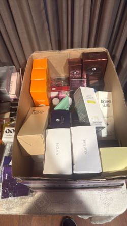 Box of Avon Items SEALED