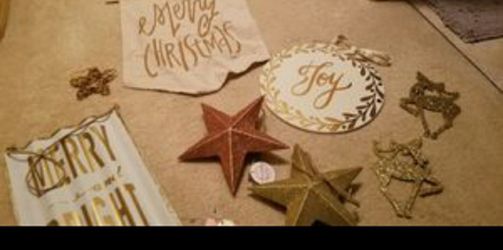 Gold/Rose Gold Christmas Decor ***NEW