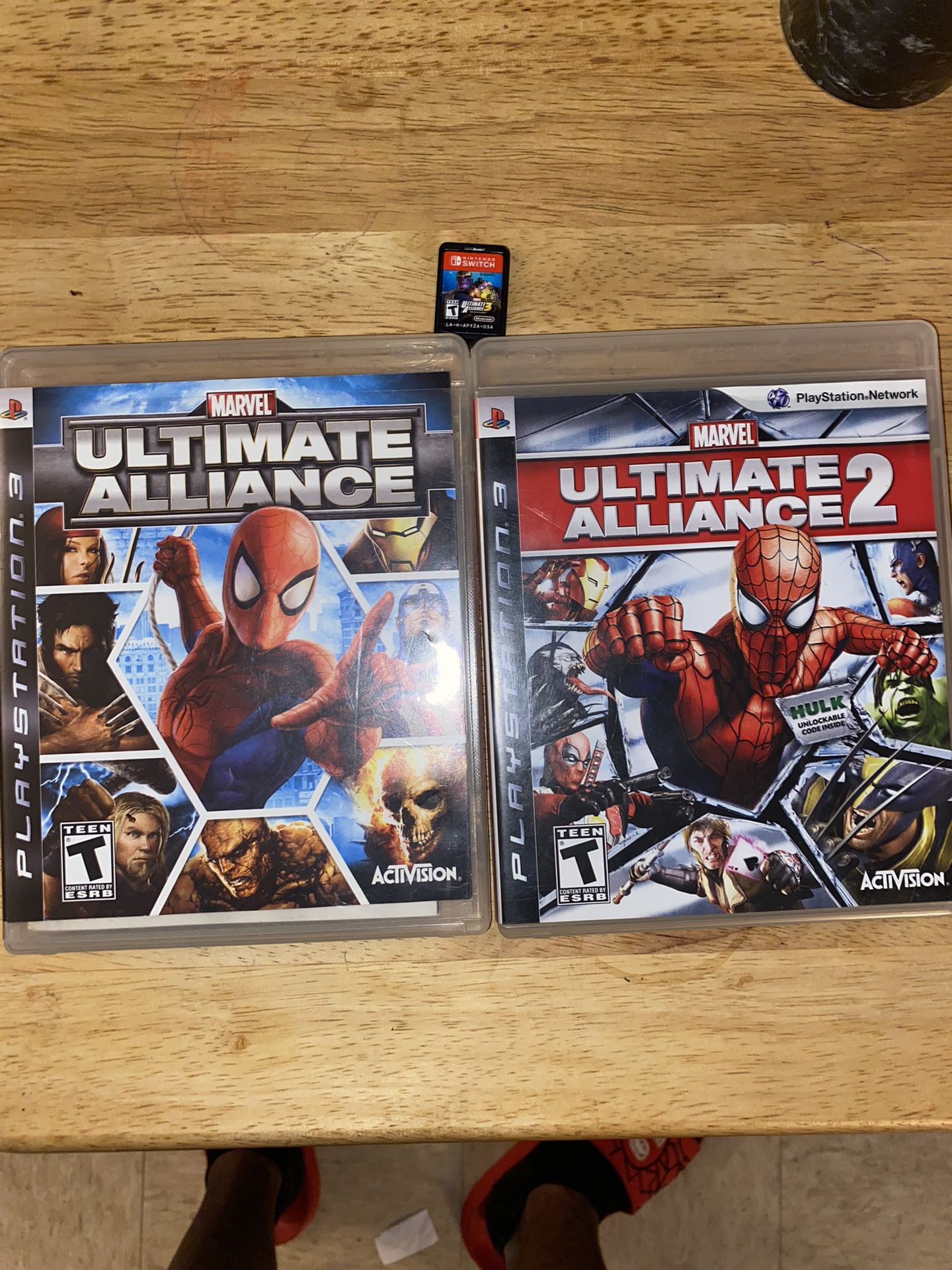 Marvel Ultimate Alliance 1,2,3