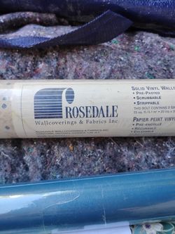 Rosedale Solid Vinyl Wallpaper Roll