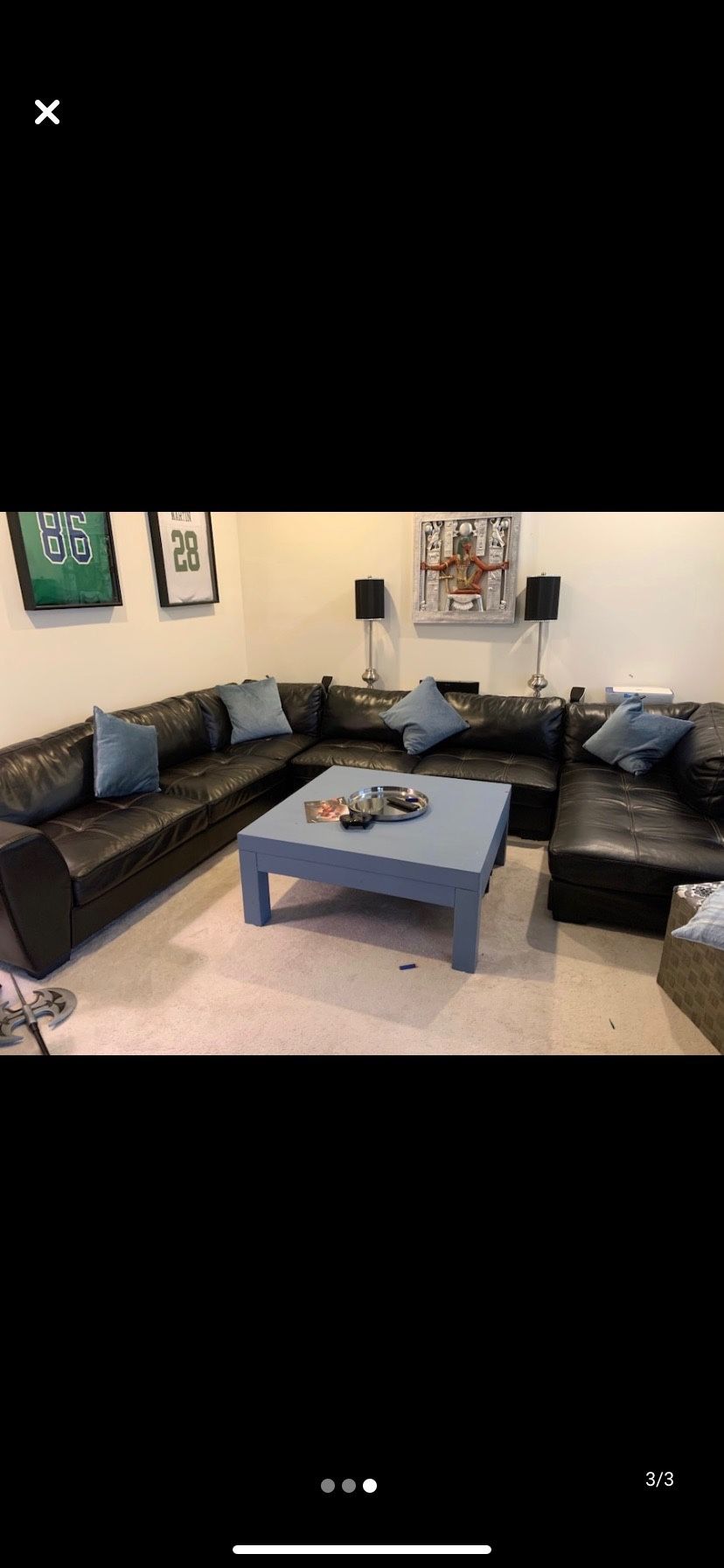 Full Leather Sectional set for sale! ASAP 995 OBO