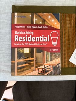 Ray Mullin Electrical Wiring Residential (MindTap Course List) 21st Edition