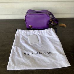 Marc Jacobs Women's Purple Mini Squeeze Shoulder Bag