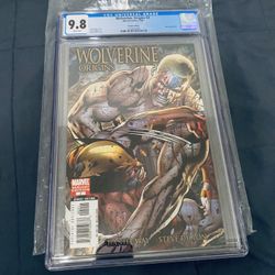 Wolverine CGC high-grade Comic  Wolverine origins #2 9.8 Purchase For Collecting. Please Read Info Check Out Photos.