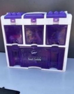 WILTON Ultimatet Decorating Cake Tool Caddy Organizer Loaded with Accessories
