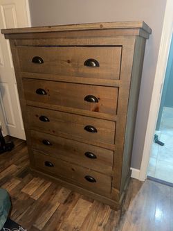 Distressed dresser